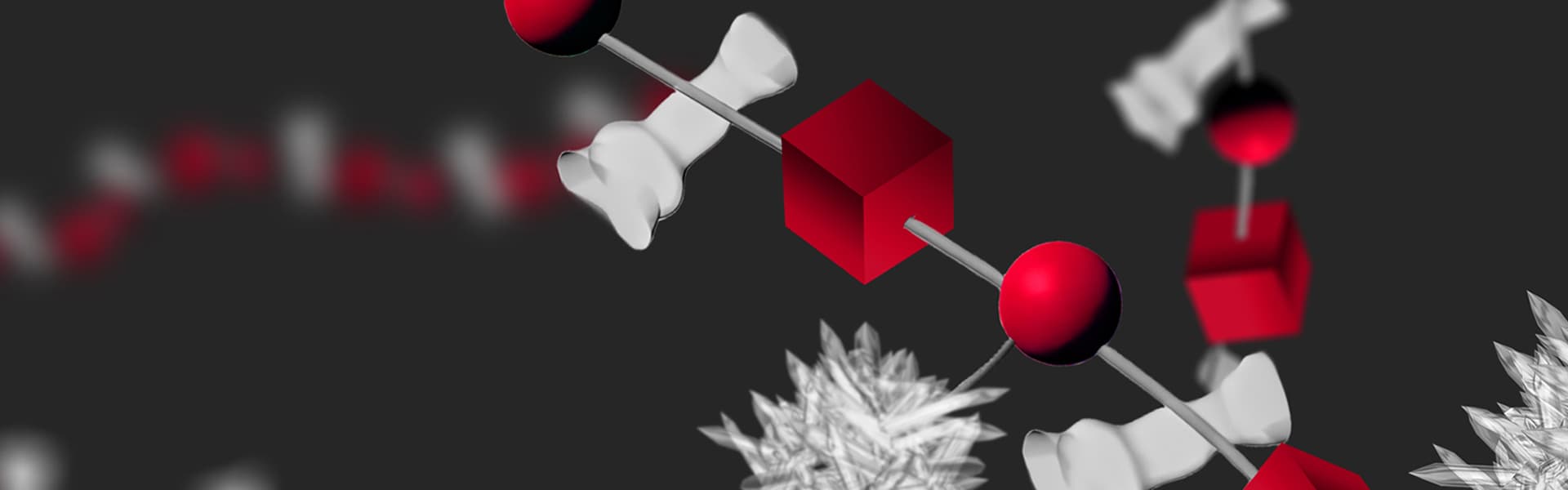 Molecular structure background