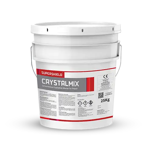 Supershield's Crystalline Repair Mortar