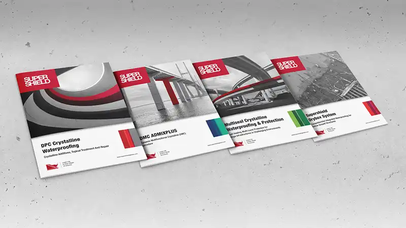 Browse and download Supershield product and application brochures