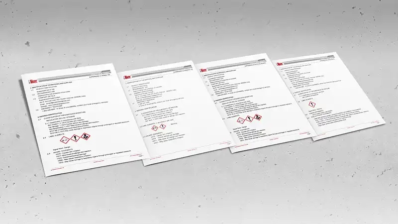 Access safety data sheets for Supershield products
